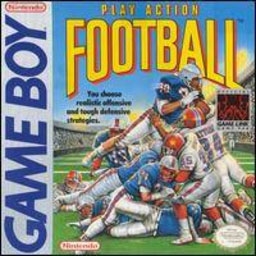 Cover Play Action Football for Game Boy